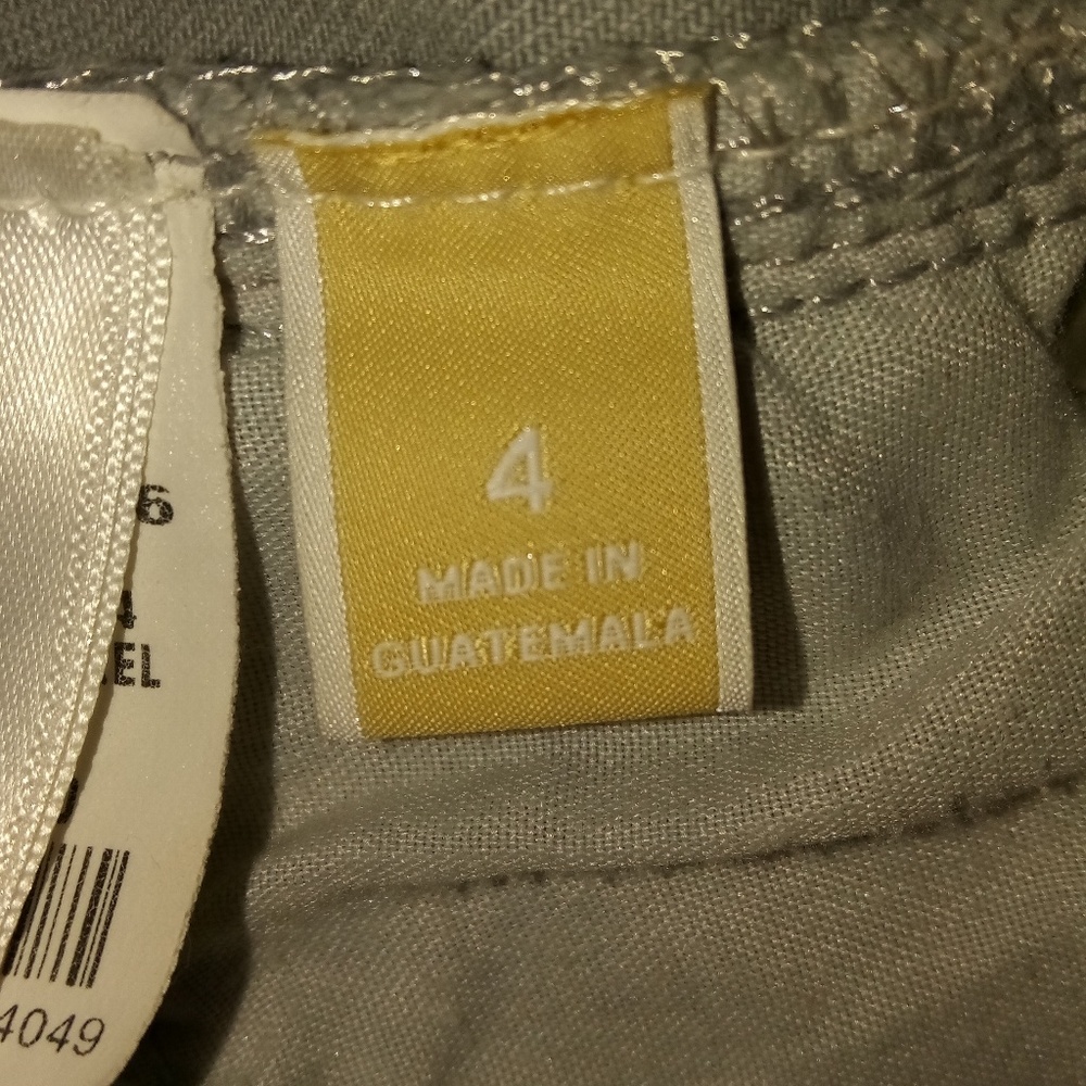 π Michael Kors Gray Capri Jeans Cropped Size 4 - Picture 7 of 7